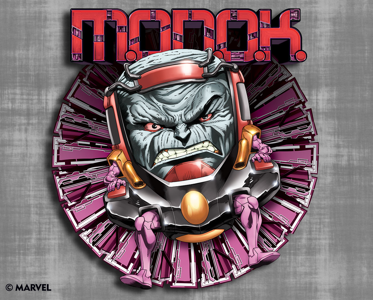 Marvel's Avengers: Badge Design - M.O.D.O.K.