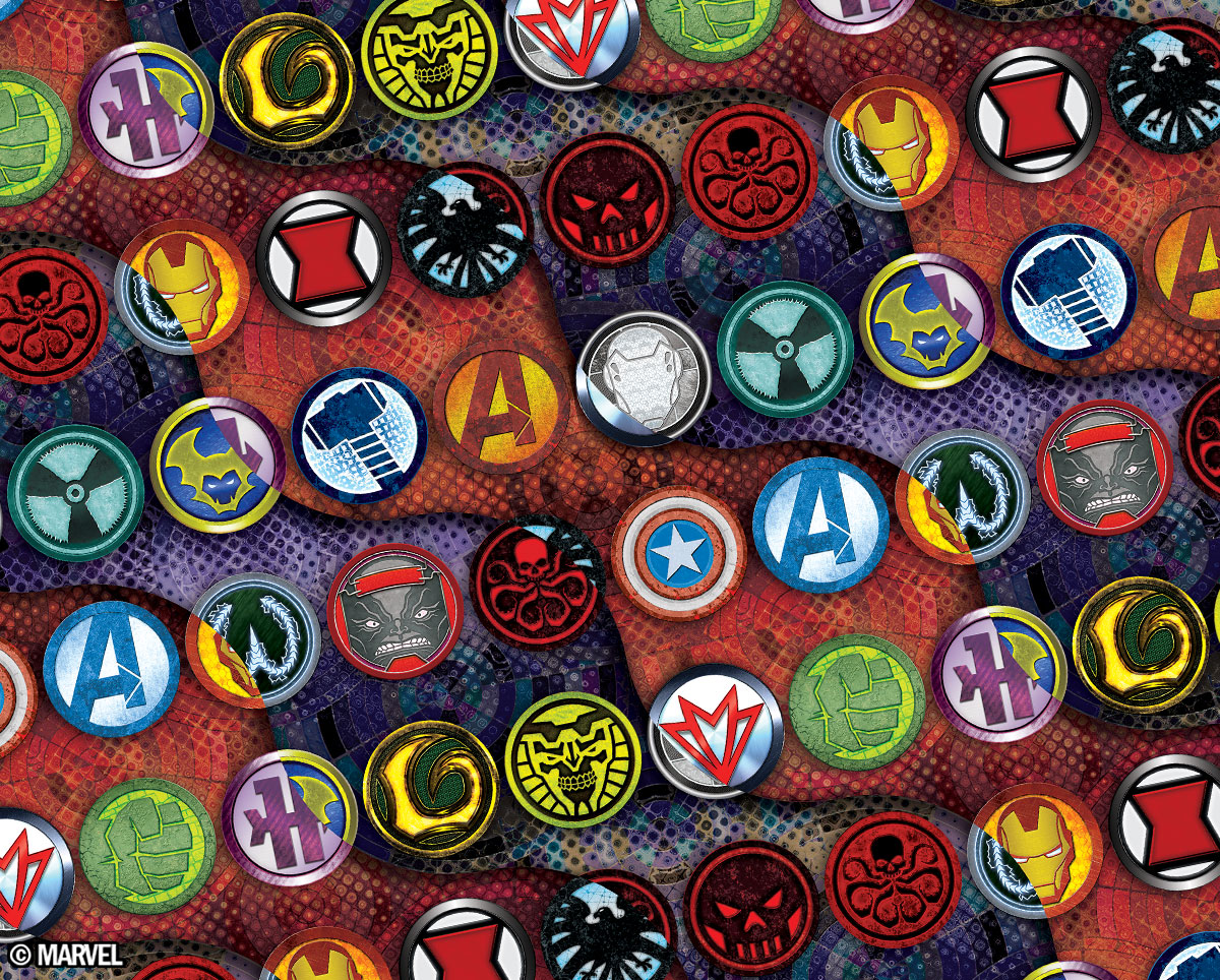 Marvel's Avengers: Pattern - Icons